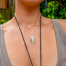 Load image into Gallery viewer, 925 SS Raw Prasiolite Pendant