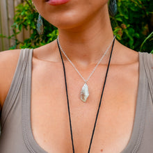 Load image into Gallery viewer, 925 SS Raw Prasiolite Pendant