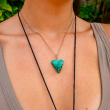 Load image into Gallery viewer, 14ct GF Malachite Pendant