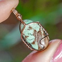 Load image into Gallery viewer, 14ct GF Turquoise Pendant