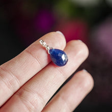 Load image into Gallery viewer, Blue Sapphire Pendant