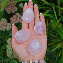 Load image into Gallery viewer, Raw Rose Quartz Chunk