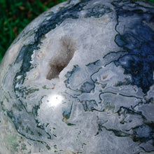 Load image into Gallery viewer, XL Moss Agate Sphere