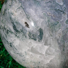 Load image into Gallery viewer, XL Moss Agate Sphere