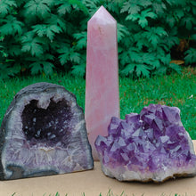 Load image into Gallery viewer, XL Rose Quartz Tower