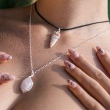 Load image into Gallery viewer, 925 SS Pink Agate Pendant
