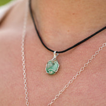 Load image into Gallery viewer, 925 SS Chrysocolla Pendant
