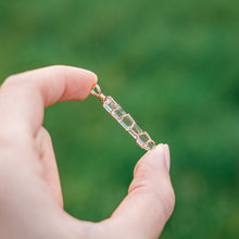 Load image into Gallery viewer, 14ct GF Raw Clear Quartz Pendant
