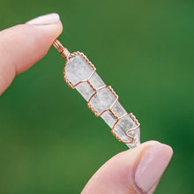 Load image into Gallery viewer, 14ct GF Raw Clear Quartz Pendant
