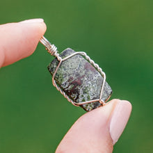 Load image into Gallery viewer, 925 SS Dragon&#39;s Blood Jasper Pendant
