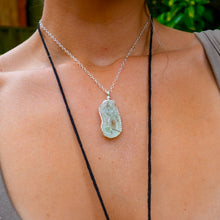Load image into Gallery viewer, 925 SS Raw Prasiolite Pendant
