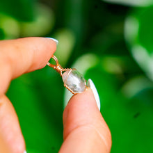 Load image into Gallery viewer, 14ct GF Clear Quartz Pendant
