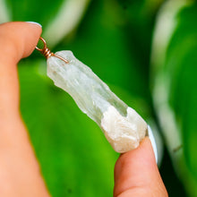 Load image into Gallery viewer, 14ct GF Raw Prasiolite Pendant
