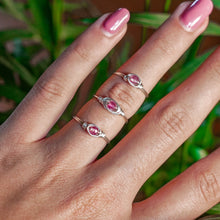 Load image into Gallery viewer, 925 SS Pink Tourmaline Ring
