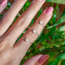 Load image into Gallery viewer, 925 SS Rose Quartz Ring
