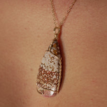 Load image into Gallery viewer, 14ct GF Ocean Jasper Pendant
