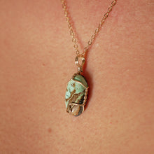 Load image into Gallery viewer, 14ct GF Turquoise Pendant
