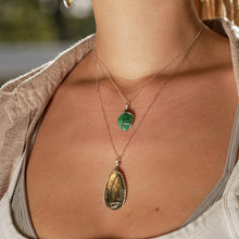 Load image into Gallery viewer, 925 SS Chrysocolla Pendant
