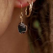 Load image into Gallery viewer, 14ct GF Mossy Kyanite Earrings
