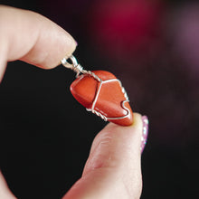 Load image into Gallery viewer, 925 SS Red Jasper Pendant
