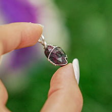 Load image into Gallery viewer, 925 SS Ruby Zoisite Pendant
