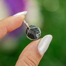 Load image into Gallery viewer, 925 SS Ruby Zoisite Pendant
