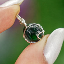 Load image into Gallery viewer, 925 SS Black Ethiopian Opal Pendant
