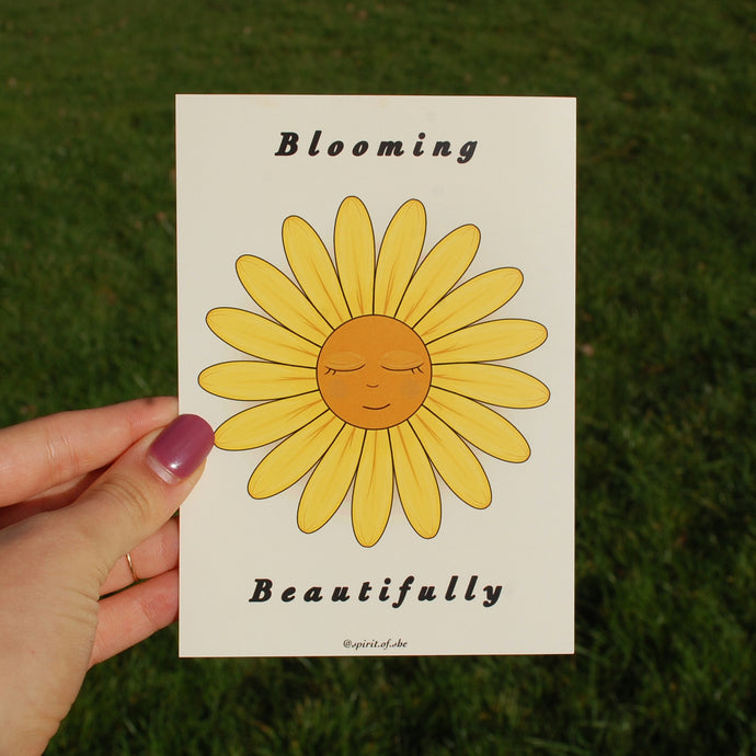 A6 Print - 'Blooming Beautifully'