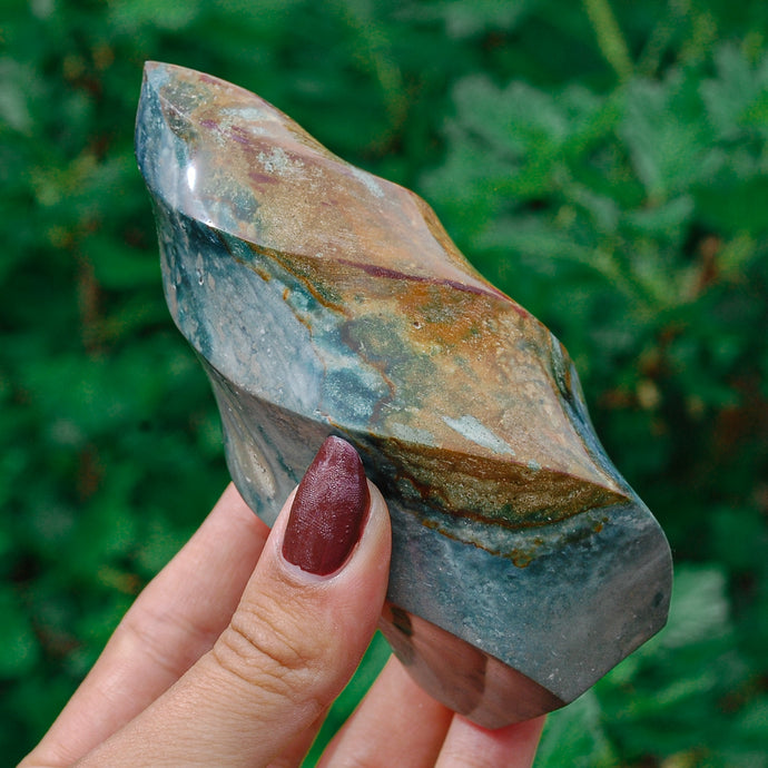 Polychrome Jasper Flame - C